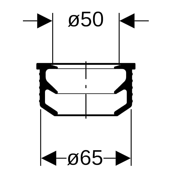 Geberit Manschette d50