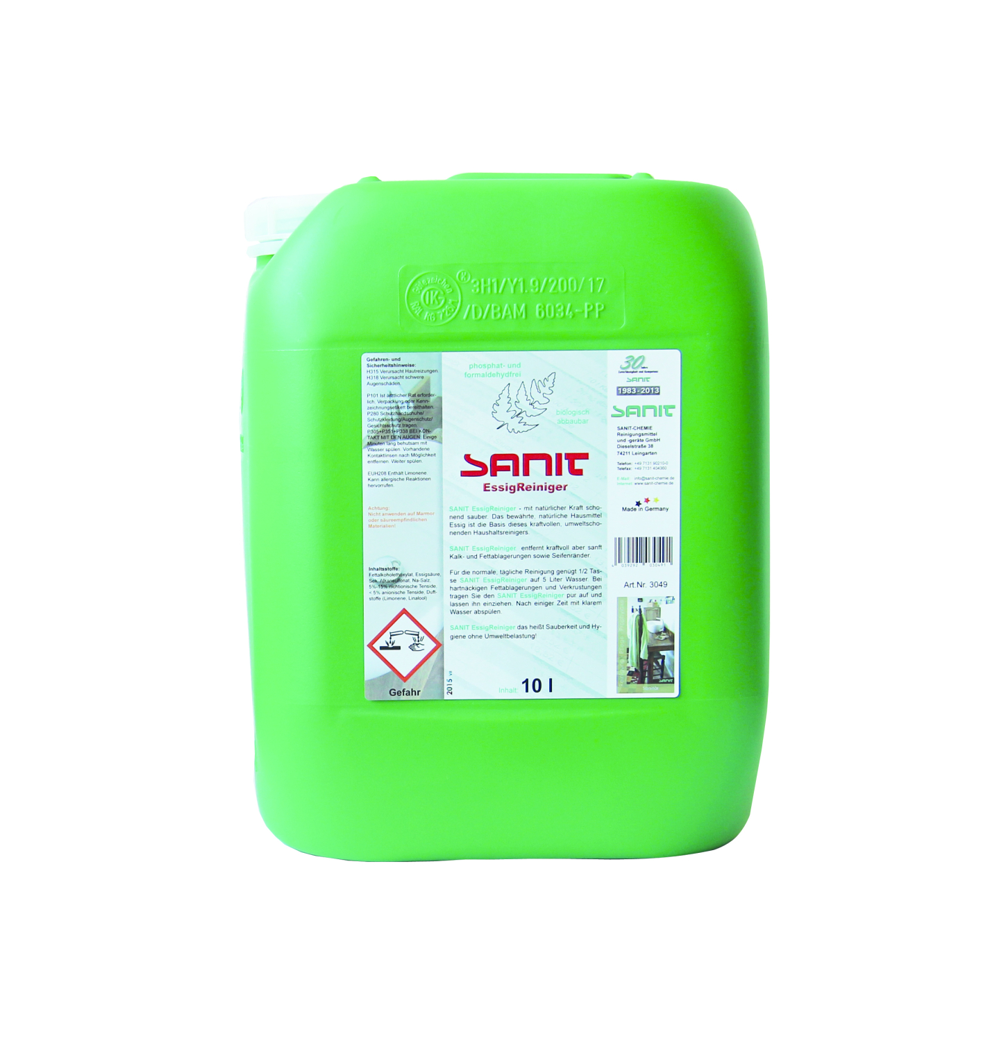 SANIT-CHEMIE EssigReiniger 10 l Kanister SANIT-CHEMIE EssigReiniger 10 l Kanister