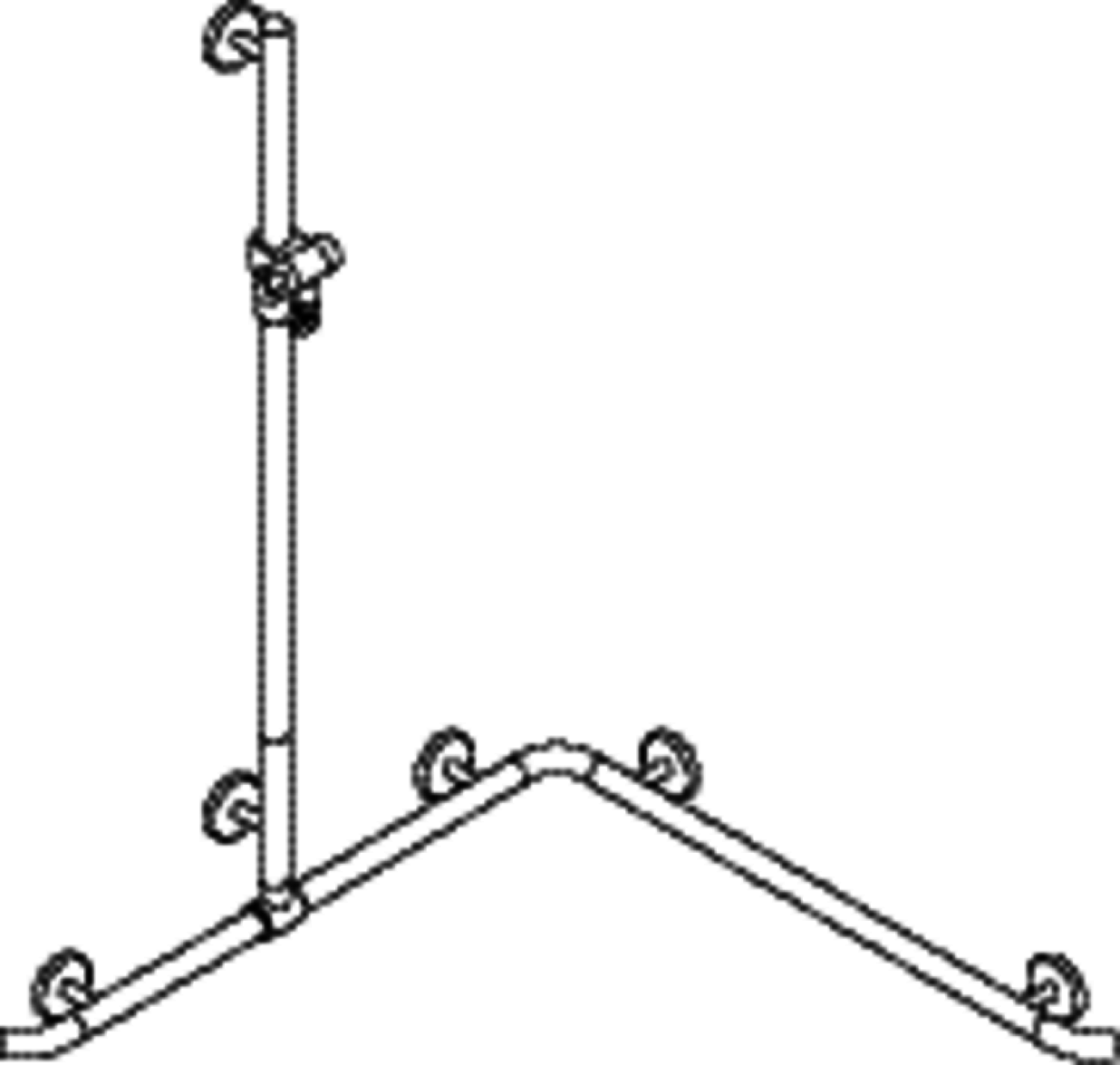 HEWI DUHA m.Br.H.St.,AM1:1250, W1/2:962, Br.H. in 98, Kst., chromoptisch besch.