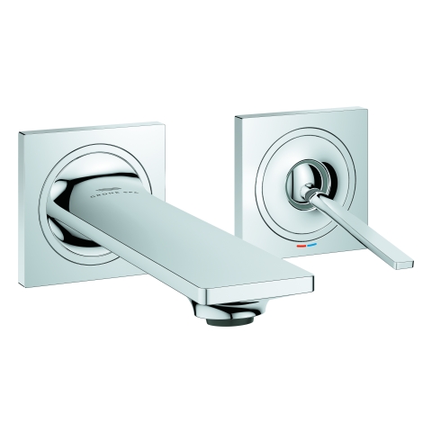 GROHE 2-L-WT-Wandbatterie Allure 19309_2 FMS für 23429 Ausl. 154mm chrom