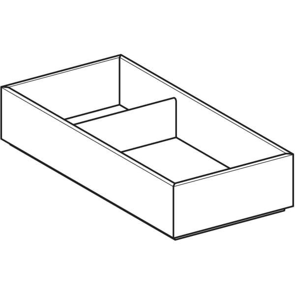 Geberit Schubladeneinsatz für obere Schubl., 32,9x15,6x6,7cm