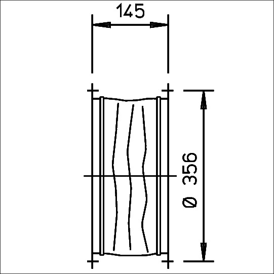 Helios STS 315 EX Flex. Verbindung mit 2 Rohrflanschen, EX