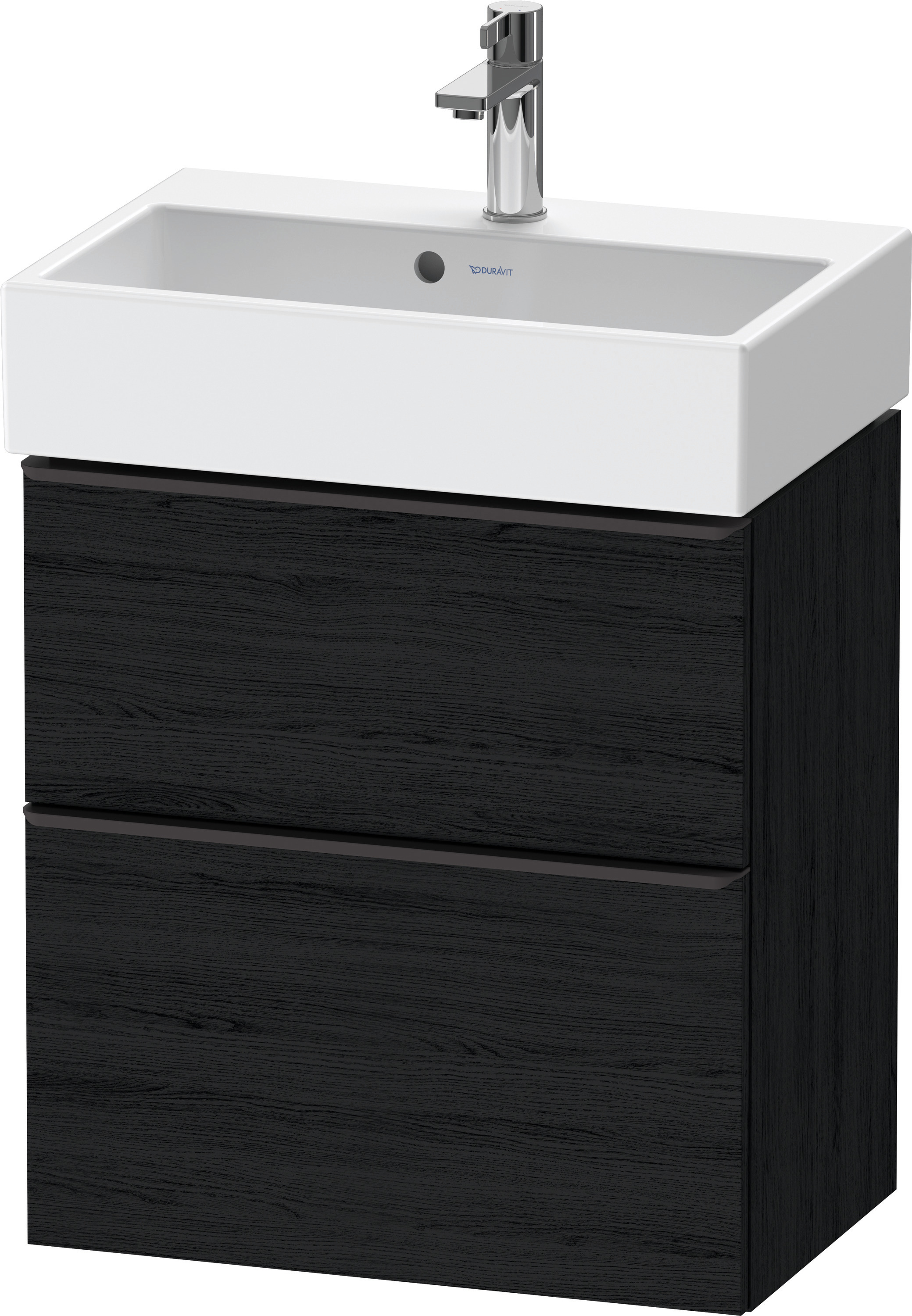 Duravit D-Neo WTU,Ausz:1,Schubk:1,GR:Dia.Schw 584x372x625mm,Wdh,Eiche Schwrz.Matt,Dek