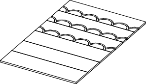 TECEfloor Kombielement UP 16/12 EPS, s=16 mm, VA 150