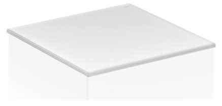 KEUCO Abdeckplatte Edition 11 31320, Cristallinglas, 361x3x524mm, cashm-sat.