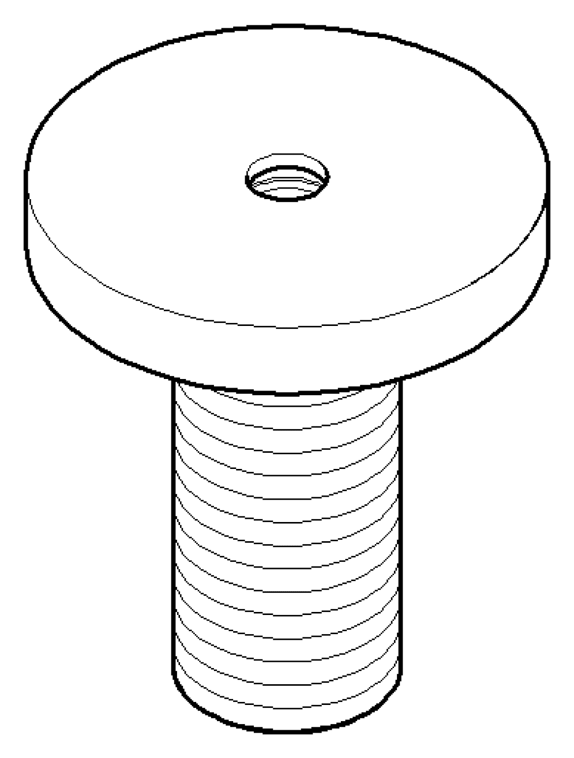 DO Zugstangenführung ERSATZTEILE 091840022 D 45 x 52 mm Chrom