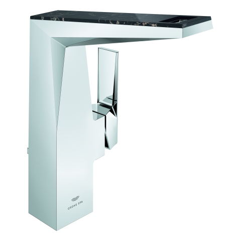 GROHE EH-WT-Batt. Allure Bril. PC 24414 L-Size Griff VN-Caesarstone chrom