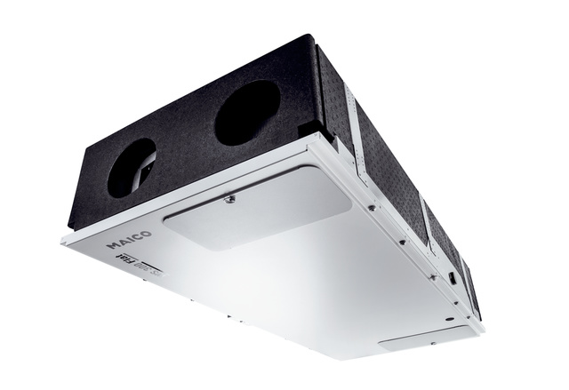 Maico Raumluft-System WS 300 Flat KBL Bypass-Linksausführung, Vorheizregister