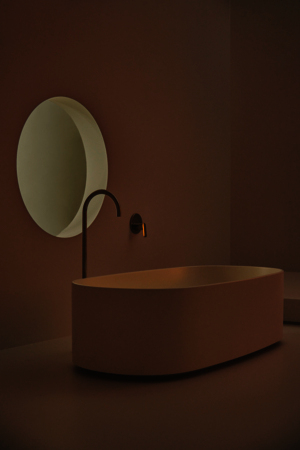 IS freistehende Duo-Badewanne Linda-X 1738x850x495mm Weiß
