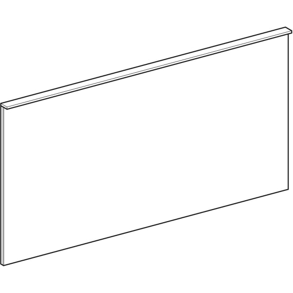 Geberit Xeno2 Lichtspiegel mit direkter und indirekter Beleuchtung, 140x71x5,5cm