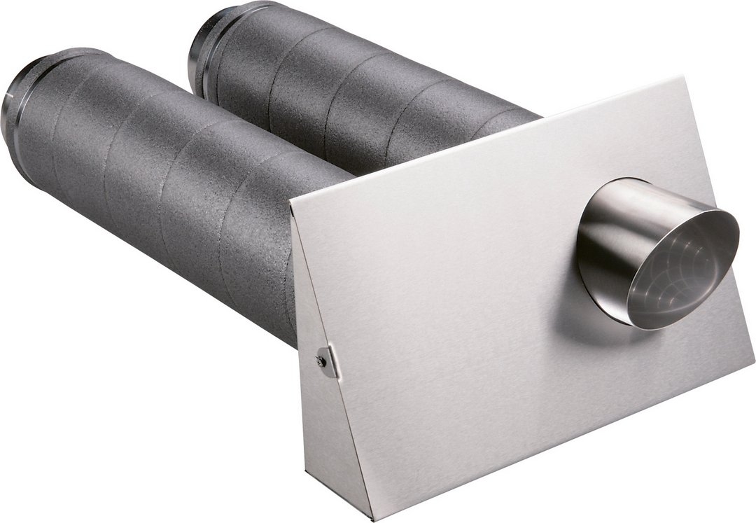 BOSCH Zubehör Wohnungslüftung WGE160-2 Außen- und Fortluftelement für V5001 C