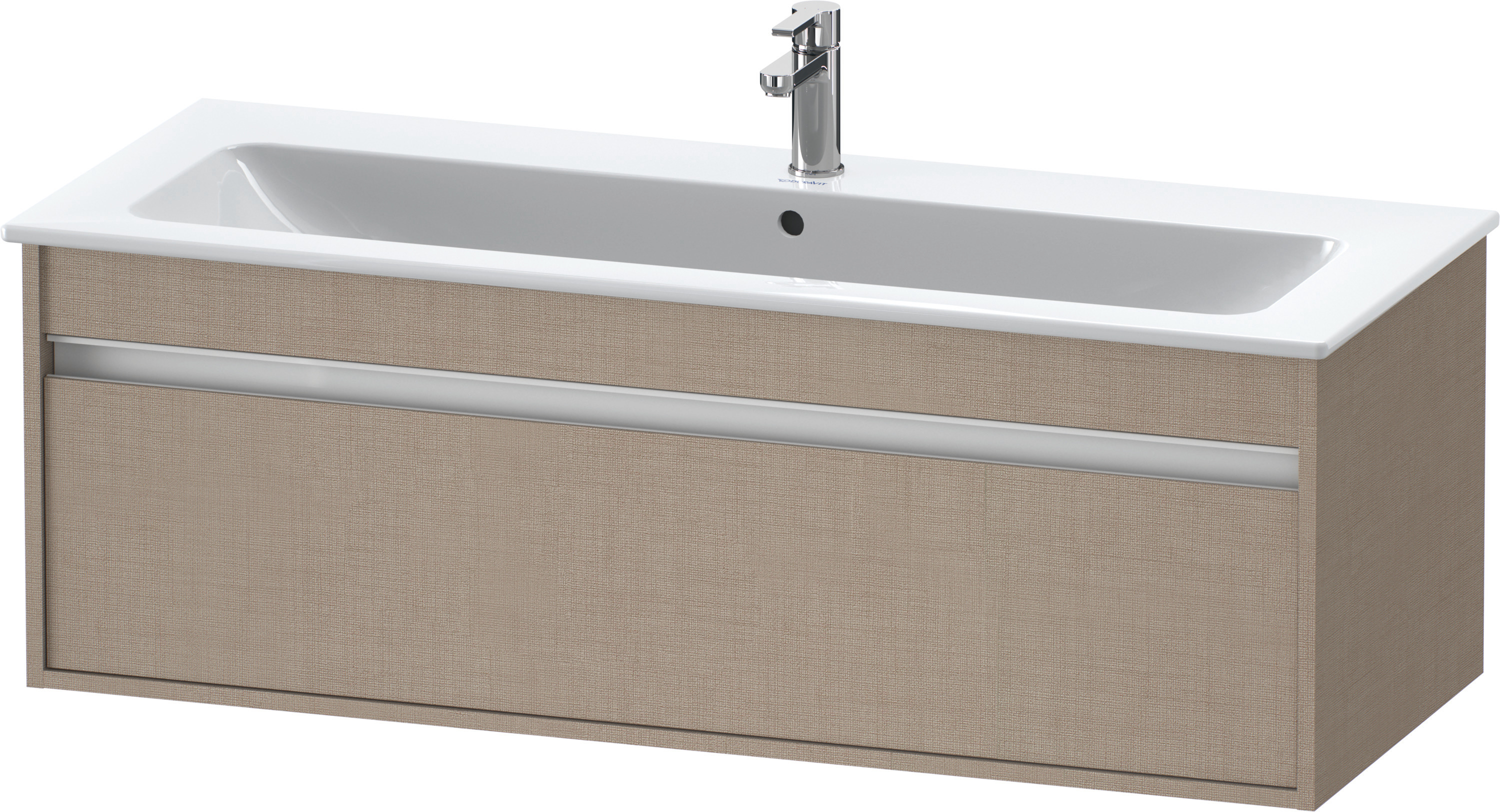 Duravit WTU Ketho f. ME by Starck, 1 Auszug 410x1200x475mm, Leinen