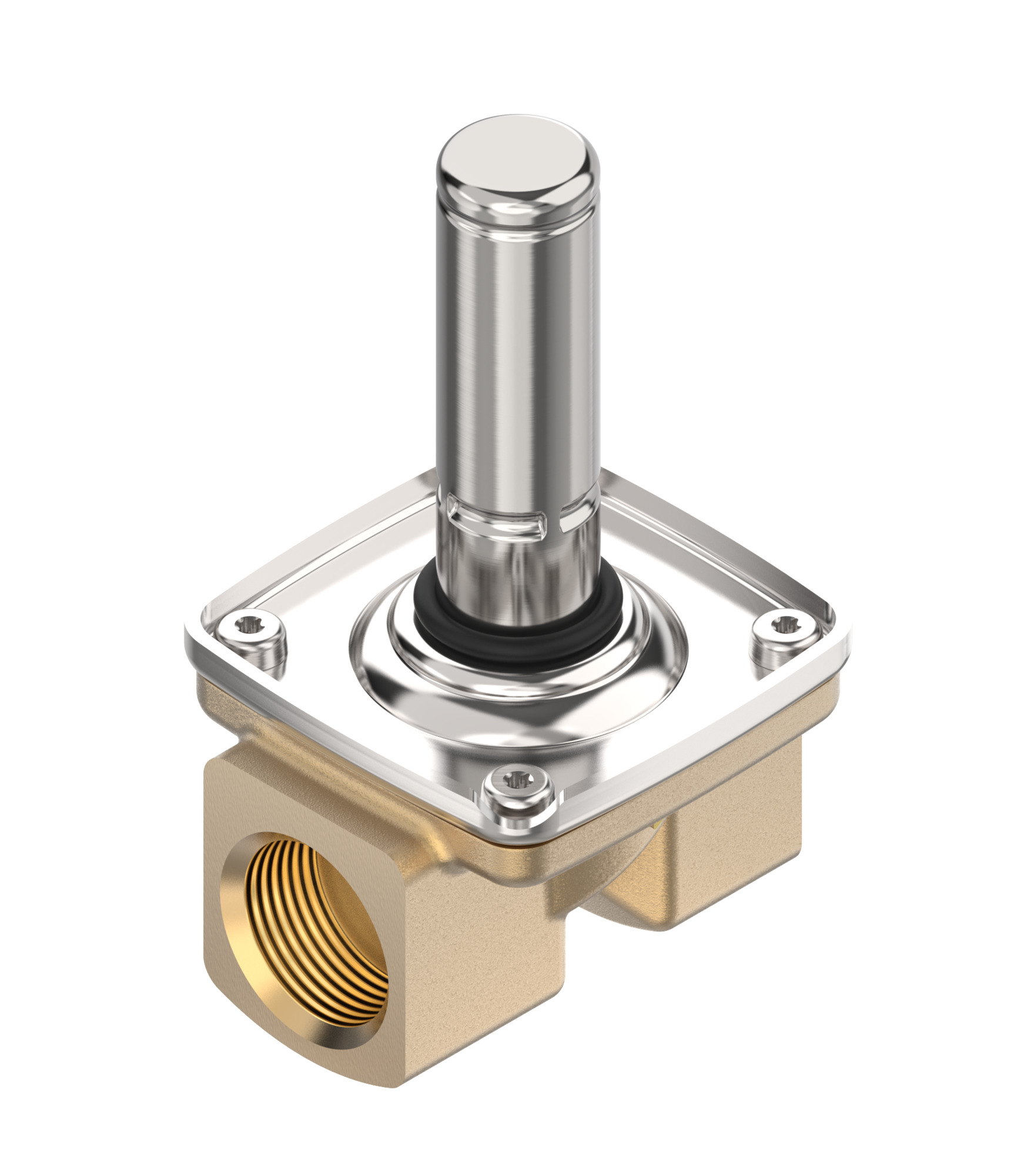 Danfoss Magnetventil, EV221BW, Kv 1,50 m3/h, NO, G, 3/8, EPDM