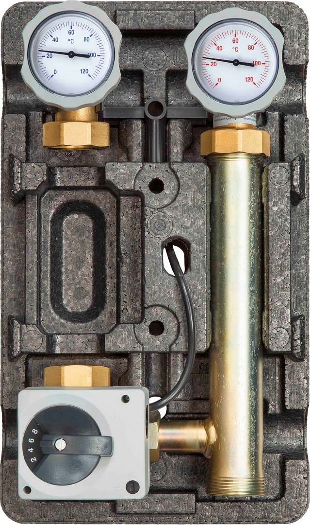 BOSCH Zubehör für Luftwärmepumpen MMH 32 Heizkreis-Set mit Mischer, DN32