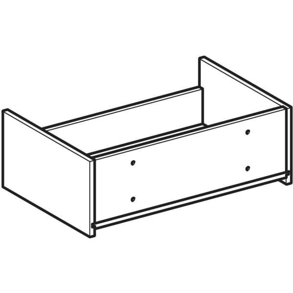 Geberit Schublade für Acanto Unterschrank für HWB B:45cm