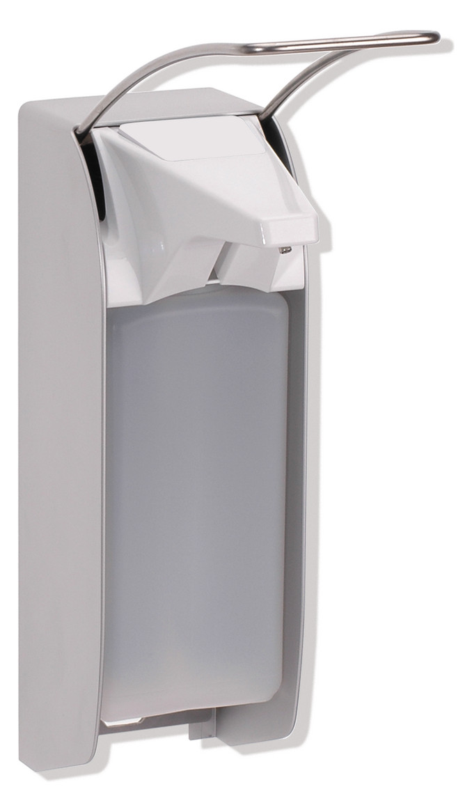 HEWI Desinfektionsmittel-/Seifenspender, Ser 805, Edelstahl, 500 ml tiefschwarz