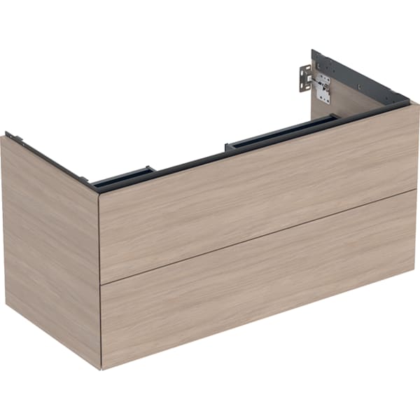 Geberit ONE Unterschrank für WT/-Platte 2 Schubl., 103,6x50,4x47cm, Eiche