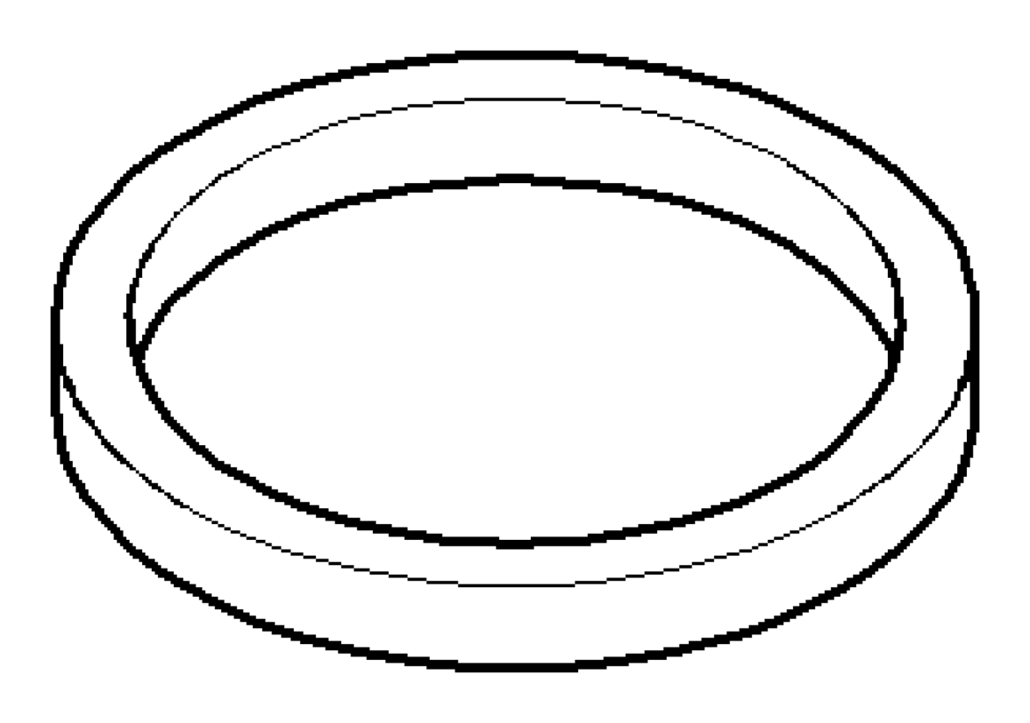 DO Dichtung NBR 70 ERSATZTEILE 091405017 37,0 x 31,0 x 4,0 mm