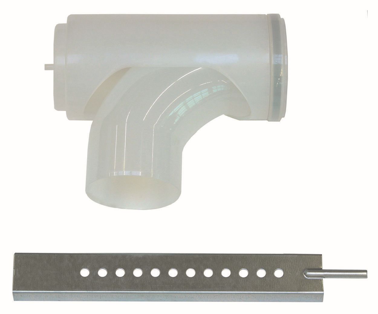 Vaillant Stützbogen 87 Gr 110 mm PP mit Auflageschiene 350 mm