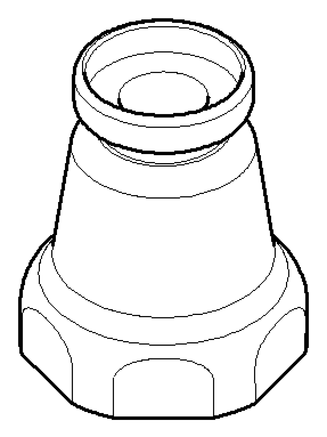 DO Haube ERSATZTEILE 092102065 32 x 30 x 37 mm Chrom