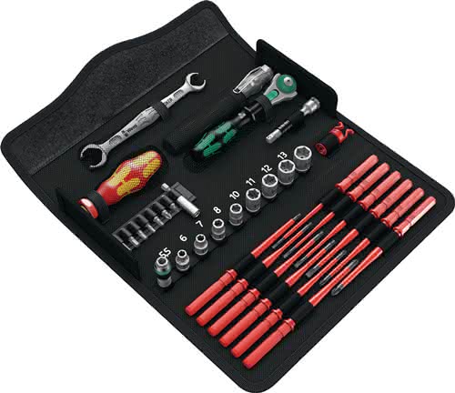 Werkzeugset KK W1 35-tlg.Wartung Klapptasche WERA Werkzeugset KK W1 35-tlg.Wartung Klapptasche WERA