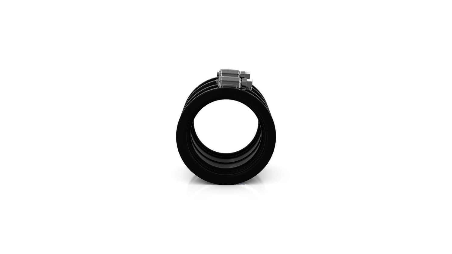 CR Schlauchadapter Typ 1 CDC 068 (60-68mm), bis 0,6 bar, EPDM / V2A