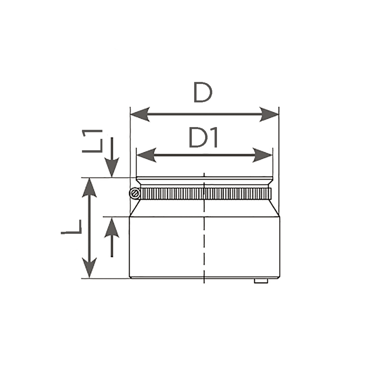 SML-Konfix-Verbindung DN 100, Aussen-D.= 102-110mm