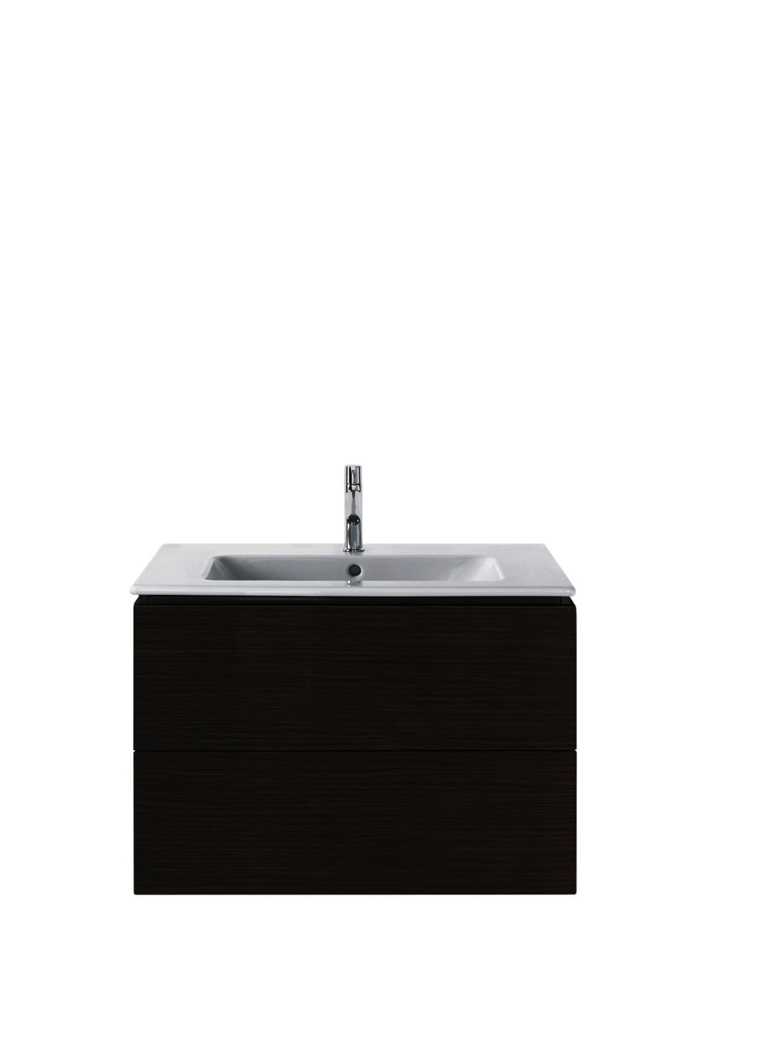 DU Möbelwaschtisch ME by Starck 830 mm mit ÜL, mit HLB, 1 HL, weiß WonderGliss