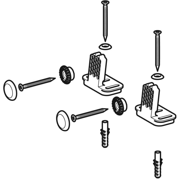 Geberit Befestigungsset für Stand-WC und Standbidet (2 St.)