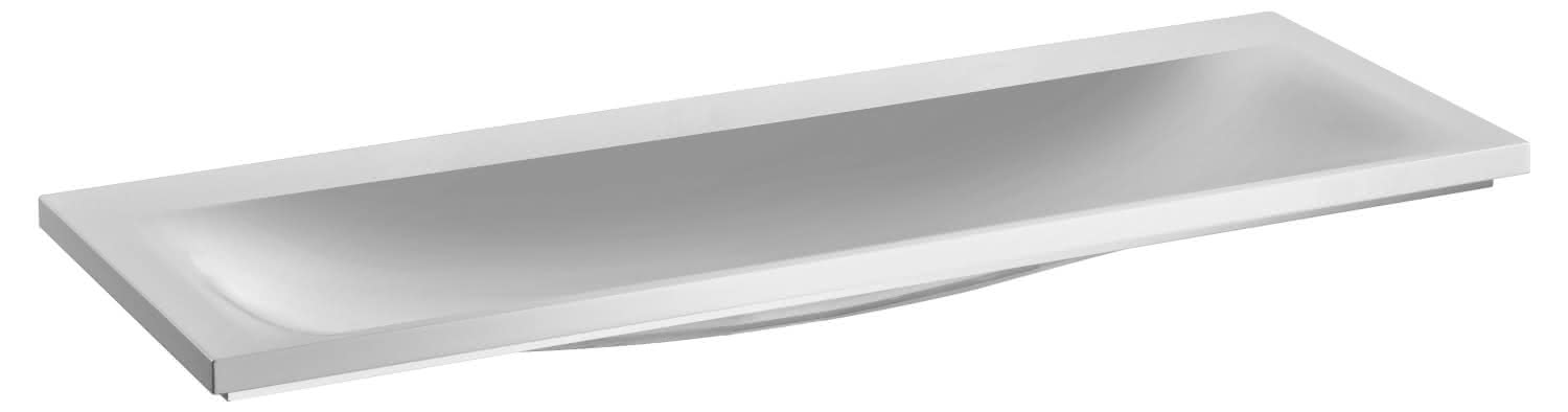 KEUCO Mineralguss-WT Royal Reflex 34081, ohne Lochbohrung, weiß