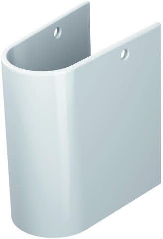 DU Halbsäule Starck 3 f.030065/60/55 u.030480/70/10 weiß