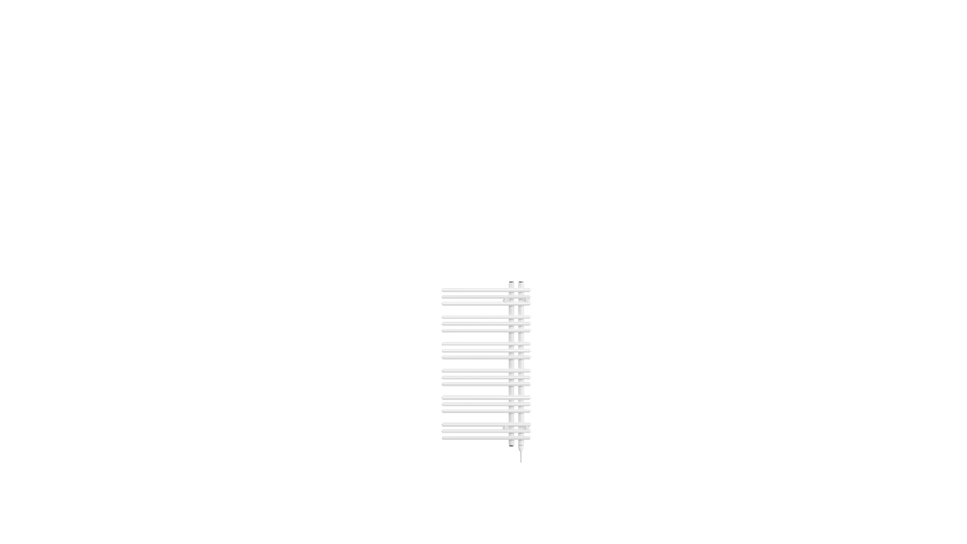 Zehnder Design-Heizkörper Yucca elektr. IHE YAZSL090050EAZD 922x47x478 White Alu.