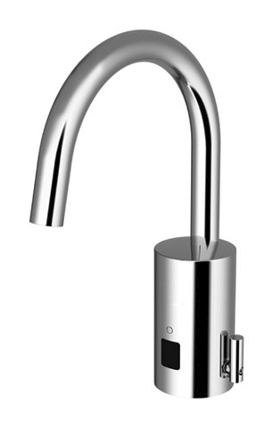 CONTI+ loopino el. IR Standarm. Batt. m.Misch. Chrom o.Ablg. Click G10