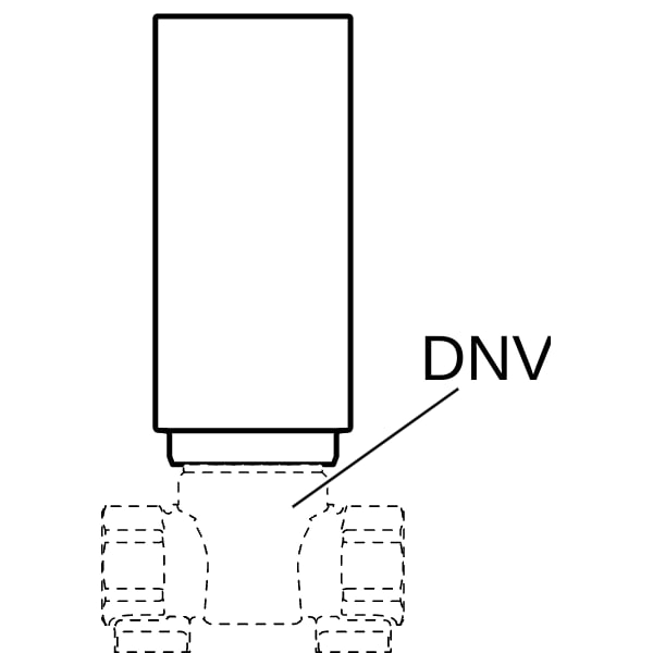 Geberit Set Bauschutz zu Geberit UP-Kugelhahn mit Befestigung: DN1=20