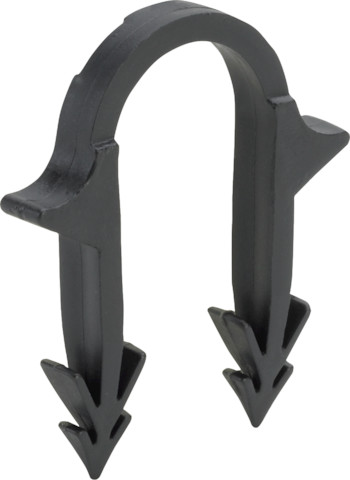 Viega Objekthaltenadel Fonterra 1245.1 in Kunststoff schwarz Viega Objekthaltenadel Fonterra 1245.1 in Kunststoff schwarz