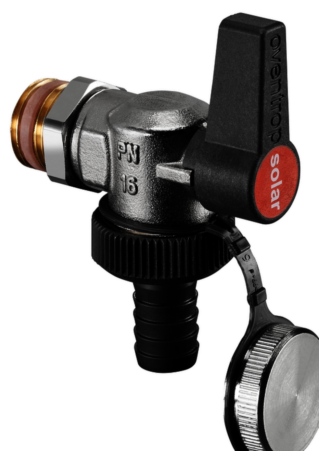 OVENTROP-KFE-Kugelhahn "Optiflex" DN 15, Eck für Solar OVENTROP-KFE-Kugelhahn "Optiflex" DN 15, Eck für Solar