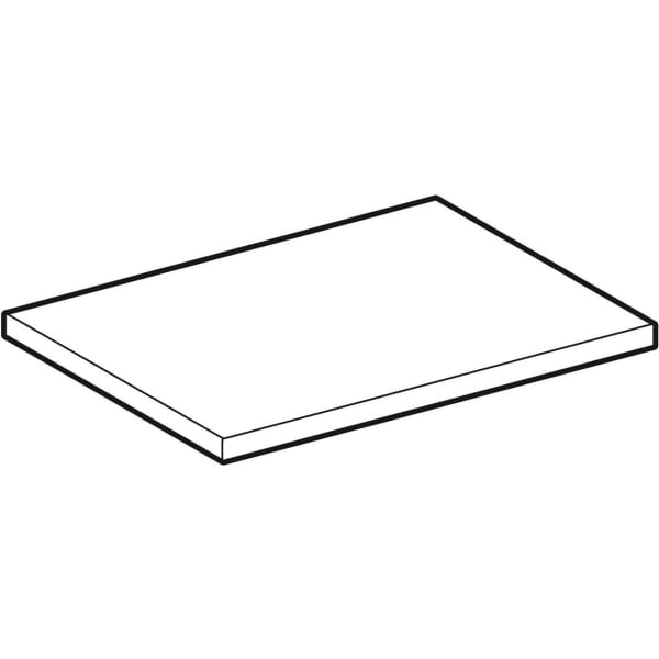 Geberit Einlegeboden für iCon Hochschrank Breite 36 cm, weiß