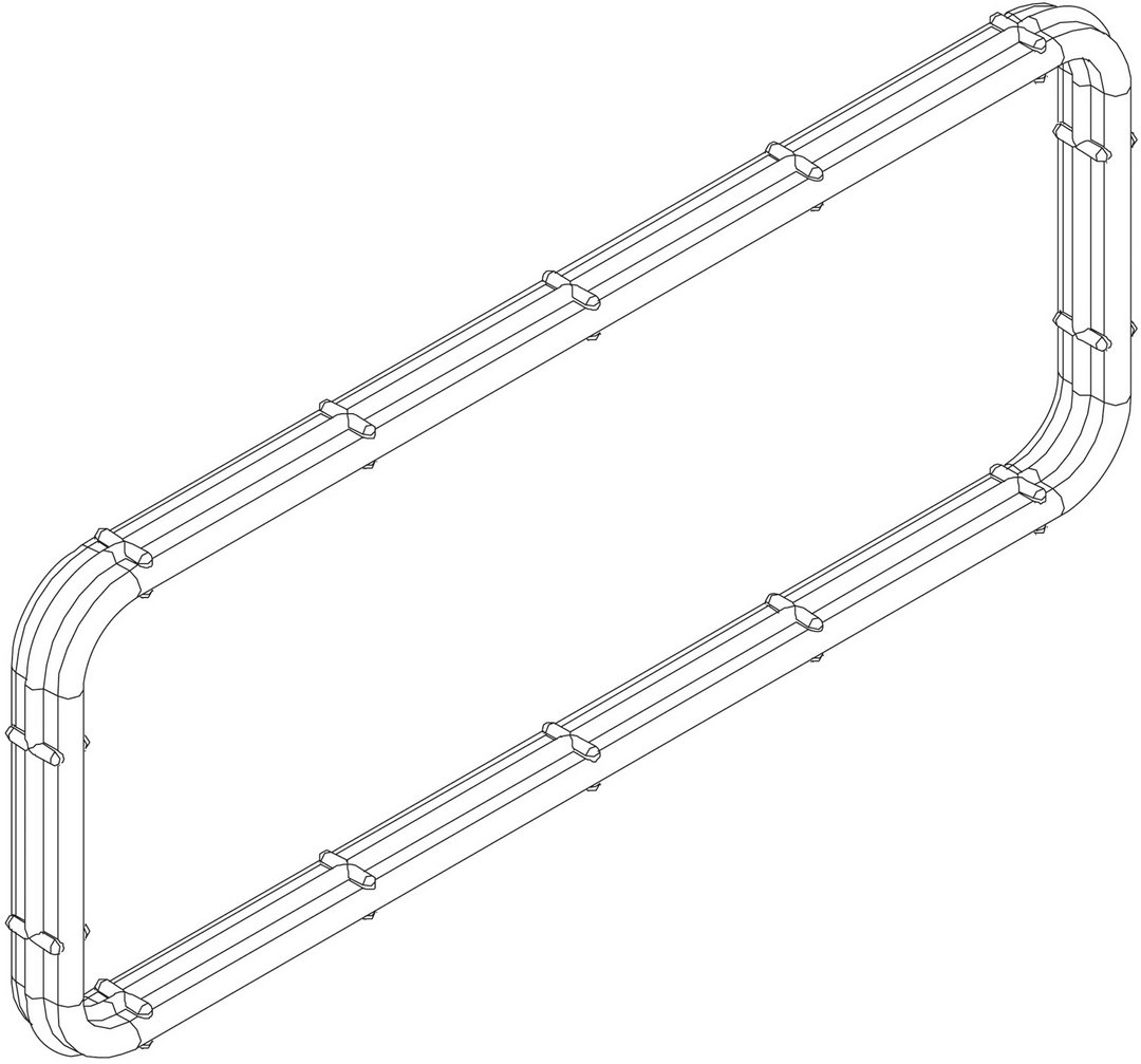 BOSCH Ersatzteil TTNR: 87377014510 Dichtung (Gas-Luft-Kanal)