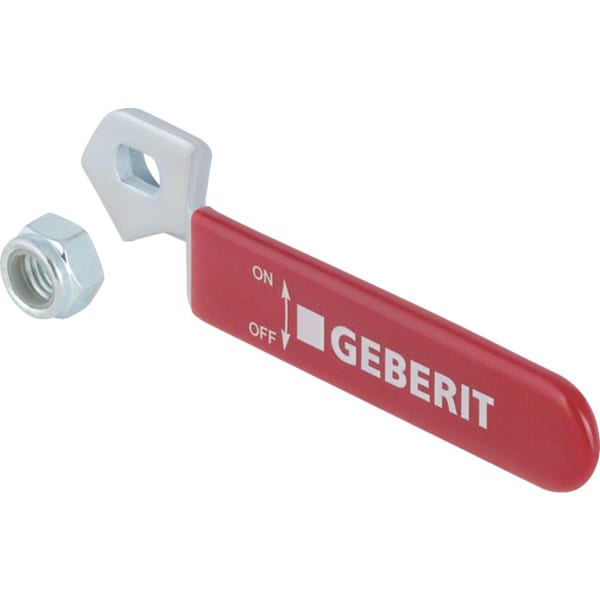 Geberit Set Betätigungshebel zu Kugelhahn d15-18