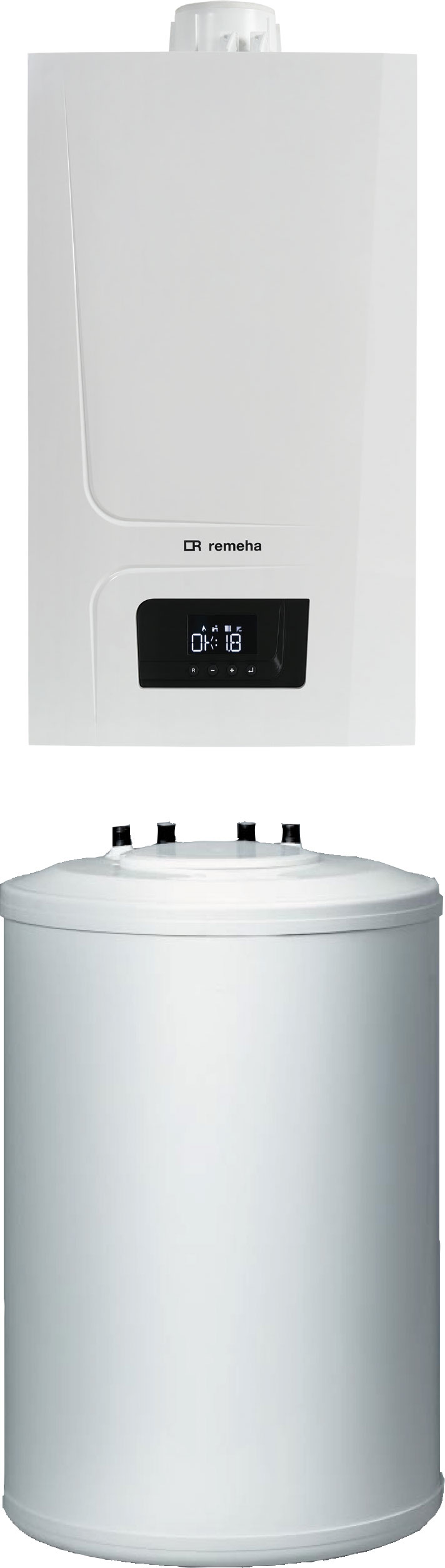 Remeha Vorteils-Paket 47 25kW+ BL 150-2 Speicher Remeha Vorteils-Paket 47 25kW+ BL 150-2 Speicher