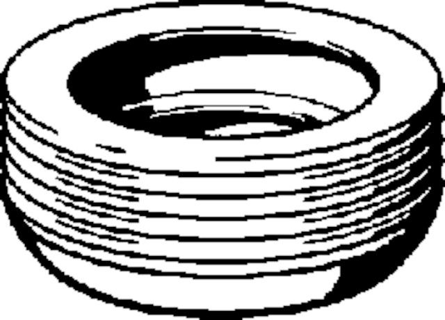 Viega Lippendichtung 3228-268 in 65mm Gummi weiss