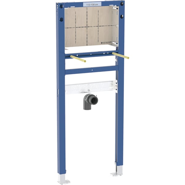 Geberit Duofix Element f. WT, 112-130cm schmale Ausführung, Wandarmatur UP