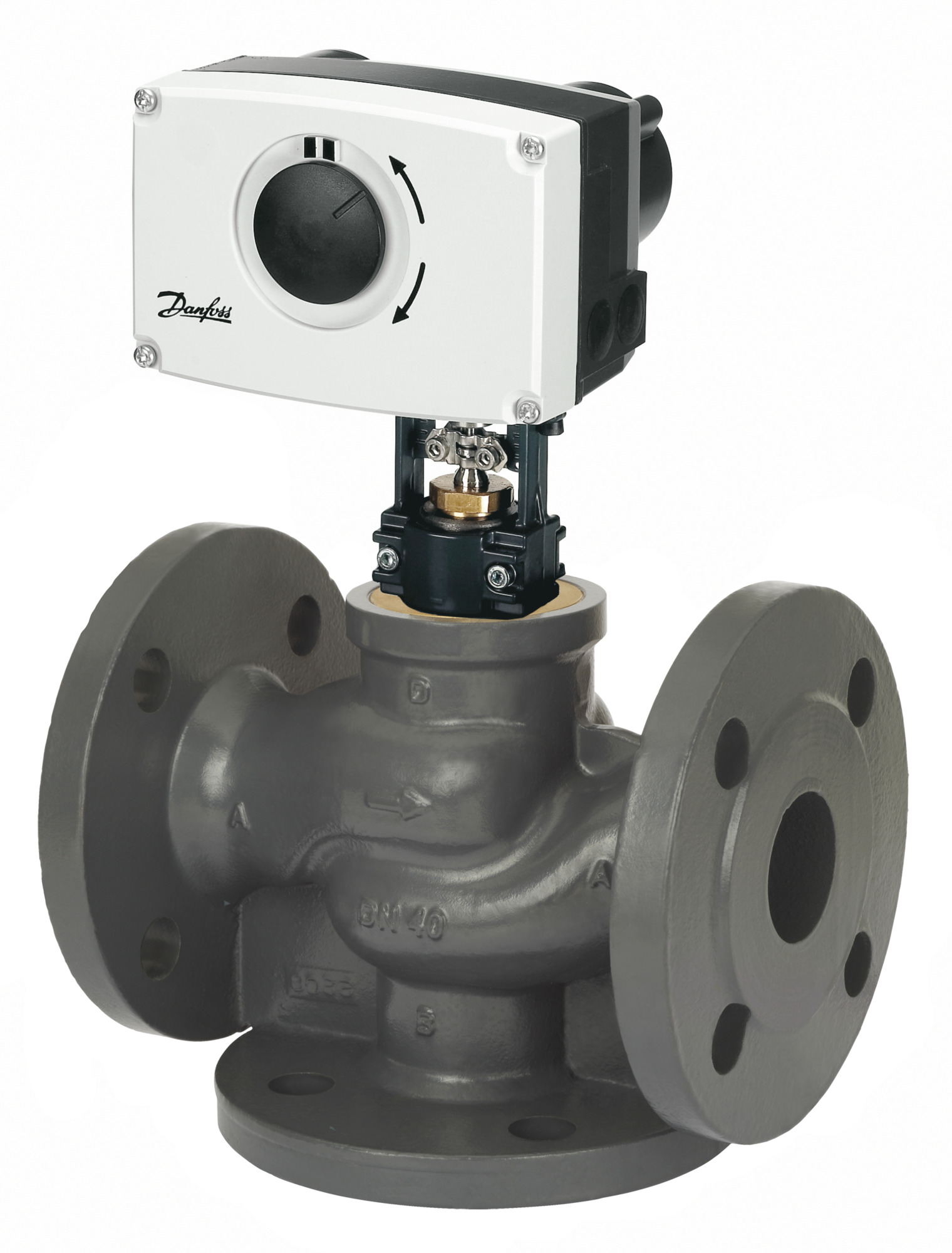 Danfoss elektr. Stellantrieb AME 438SU 0-10V/4-20mA, 24VAC, m. Sicherheitsfkt.