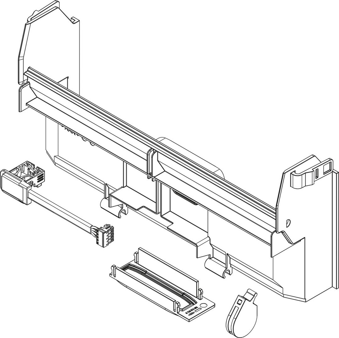 BOSCH Ersatzteil TTNR: 8737709196 Abdeckung (Zugang Installateur)