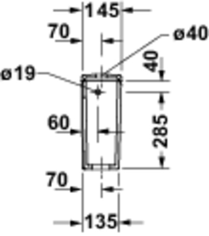 Duravit D-Code Spülkasten 6/3L, UWL-Kl.2 Wasseranschl. R/L, Weiß Hochglanz
