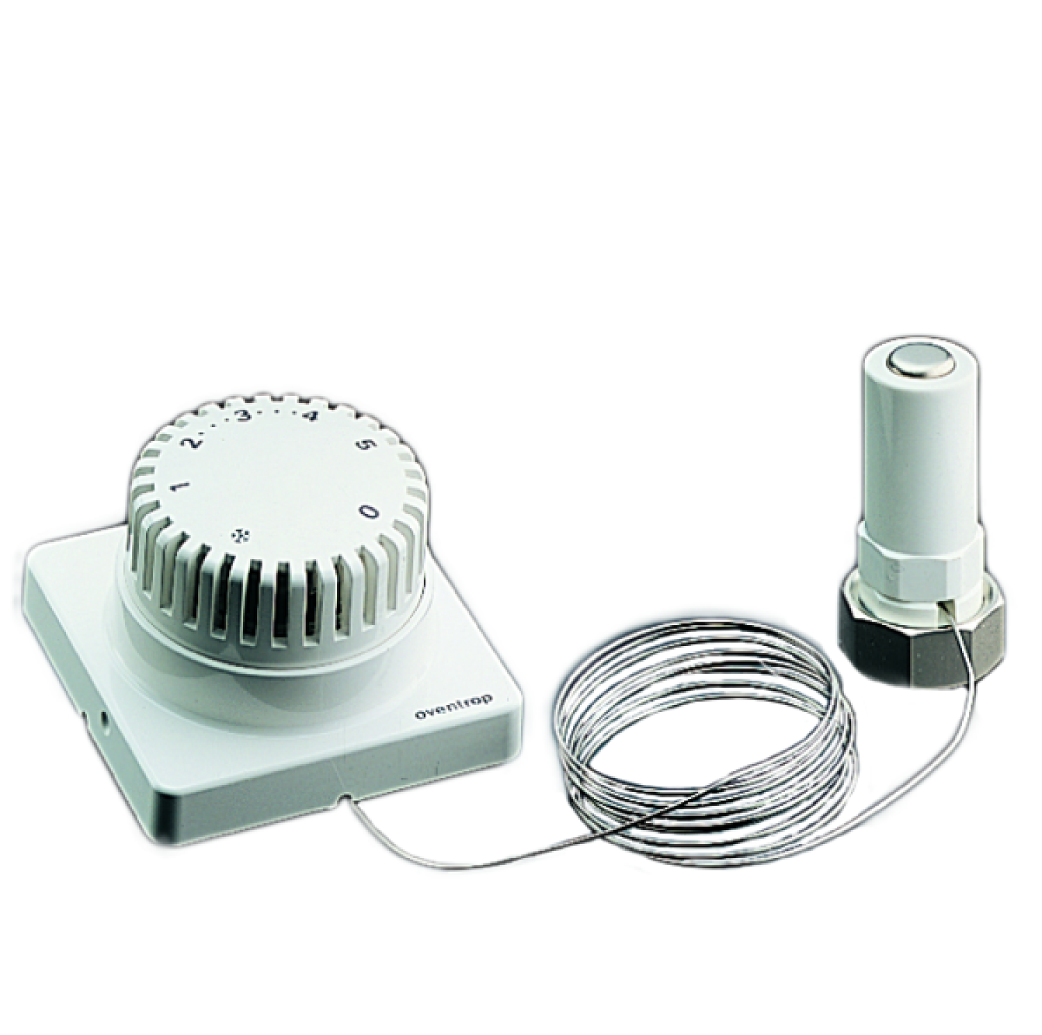 OVENTROP-Thermostat "Uni FD" 7-28 C, 0 * 1-5,Fernverstellung 2m, weiß