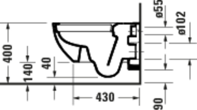 DU D-Code 2.0 WWC TS 570mm, rimless Weiß