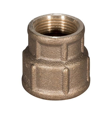 KSB Reduziermuffe aus Messing R 1 1/4" x 1"