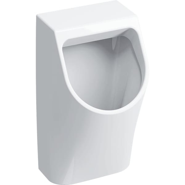Geberit Renova Plan Urinal, Zulauf von hinten Abgang nach hinten, weiß, KeraTect