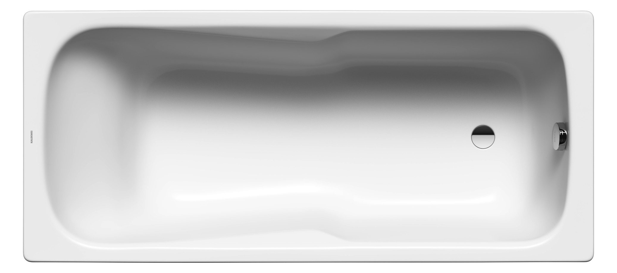 KA BW DYNA SET Mod.620,1700x750mm, alpinweiß,Invisible Grip